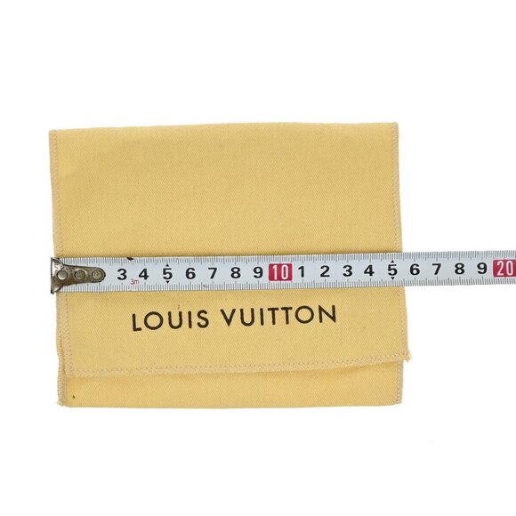 LOUIS VUITTON Logo 10 Set Dust Bag Drawstring Canvas Cotton Beige Brown - Picture 3 of 14